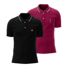Kit 2 Camisetas Polo Masculina Casual 100% Algodão