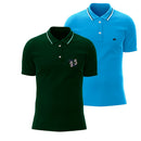 Kit 2 Camisetas Polo Masculina Casual 100% Algodão