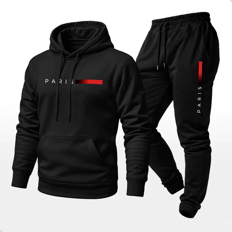 Conjunto Moletom  Paris Unissex Estampado