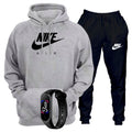 Conjunto Moletom Nike Air Original + Relógio Brinde