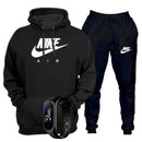 Conjunto Moletom Nike Air Original + Relógio Brinde
