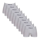 Kit 10 Cuecas Polo Boxer Sem Costura Original